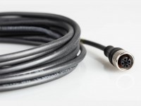 Power cable 5m for LED lamps (24V) , PUR 4x0.34