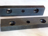Set of spare Standart jaws for the old type of vice YORK 125mm
