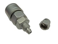 Quick coupling with compression hose fitting, type SP20 - steel