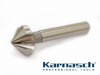 Three-edged countersink 12.4mm 100° HSS-XE DIN335C, Karnasch