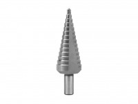 Metal step drill 5-31mm (x2.0mm) HSSE with straight slot