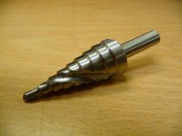 Step drill for metal 4-20mm HSS PROGRIP with spiral groove, PROTECO