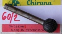 Technical milling cutter 60/3 HSS with cylindrical shank, Chirana
