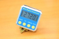 Mini digital protractor with magnetic base 4 x 90°, Accurata