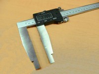 Digital caliper 500mm x 100mm without upper jaws