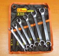 Set of wrenches for union nuts 8-18mm(for brake pipes)