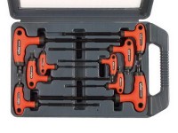 Set of 9 TORX wrenches with handle