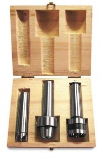 Set of driving tips MK2 for wood lathe, Holzstar