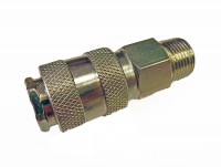Quick coupling with male thread 1/4 "G - steel