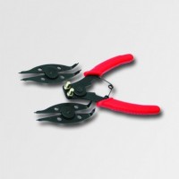 Seeger pliers - set with interchangeable tips