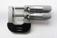 Caliper micrometer 0-25mm DIN 863 for measuring tolerance