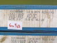 Electrodes 5.0 x 450mm AvestaPolarit Welding 308L / MVR AC / DC, package 6kg
