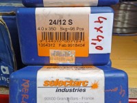 Electrodes 4.0 x 350mm 24 / 12S SELECT ARC Industries, package 5kg