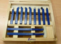Set of turning knives 8mm with soldered inserts(11pcs)