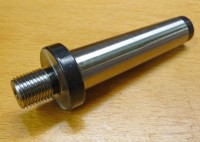 Mandrel for drill chuck with 1/2 inch 20 UNF thread, MK2 taper - for clamping in the milli