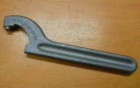 Hook wrench for clamping sleeve 7.5 / 44 ČSN 230731