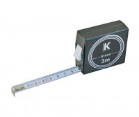 Tape measure 2m ČSN 251146 calibrated, KMITEX