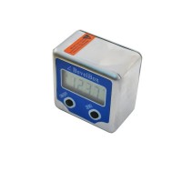 Mini digital protractor( pocket digital level) with magnetic base 50x50mm