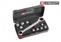 Set of ratchet wrenches 11 in 1 - 464.J1, FACOM