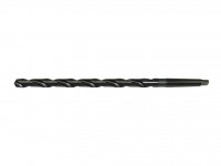 Extra long HSS drill with taper shank DIN341 / STN 221150 , Zbrojovka